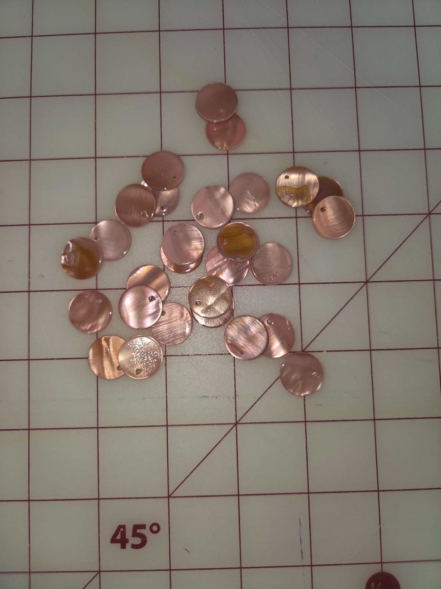 Pink 16mm Round
