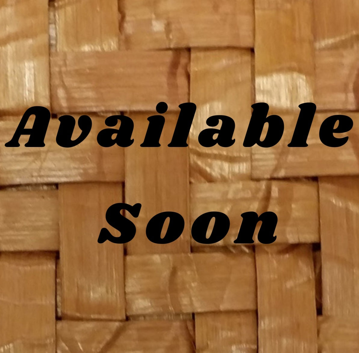 Available Soon