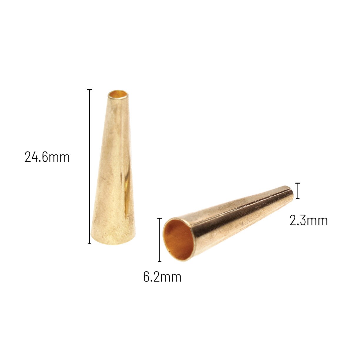 24.6MM GP METAL CONES