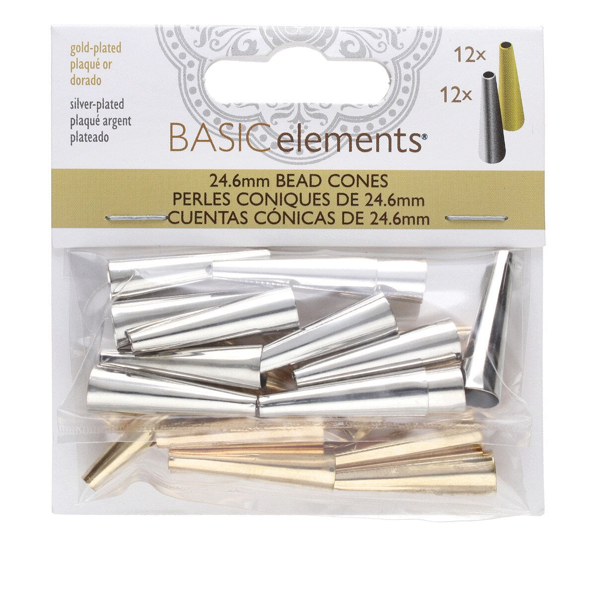 24.6MM METAL CONES MIX