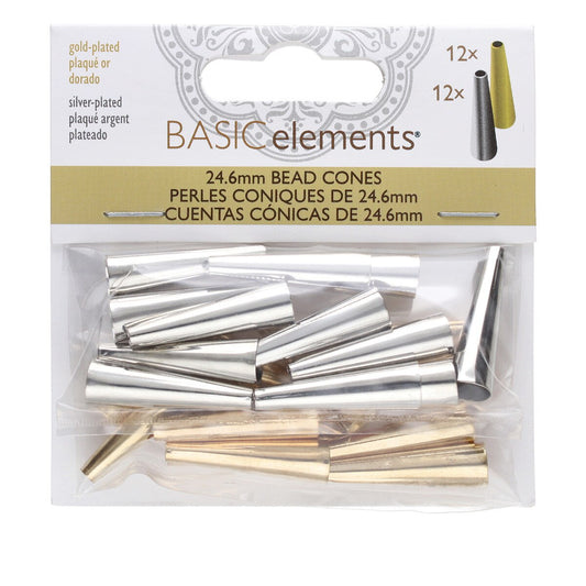 24.6MM METAL CONES MIX