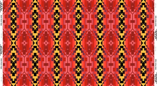 Rainbow Blanket Red