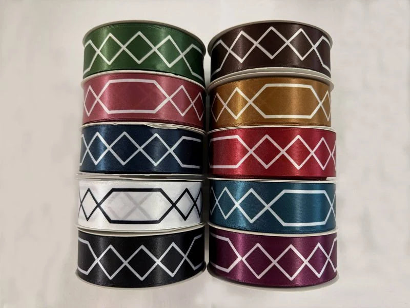 Co-ordinated Ribbons - Indigenous Print Ribbons