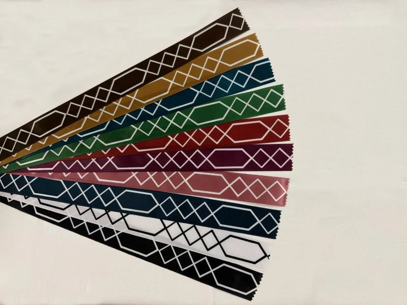 Co-ordinated Ribbons - Indigenous Print Ribbons