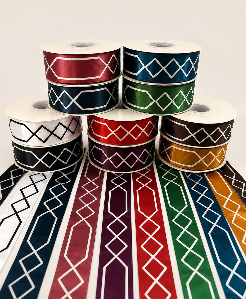 Co-ordinated Ribbons - Indigenous Print Ribbons