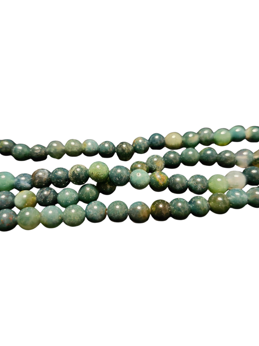 Green Dragon Vein Agate beads