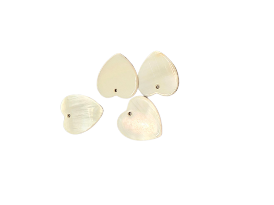 White Shell Heart
